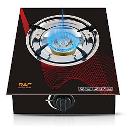 Настільна газова плита з електрозапалюванням, 36х27х9см, RAF R8034 / Одноконфоркова плита газова