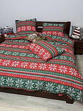 Новорічний комплект постільної білизни Півтораспальний, фото 5