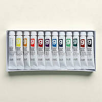Гуаш фарба художня, набір 12 кольорів по 12 мл, тюбики в коробці