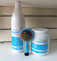 Подарунковий набір Поживний шампунь/маска/гребінець Dikson milk nourishing latte для сухого волосся Pro Master