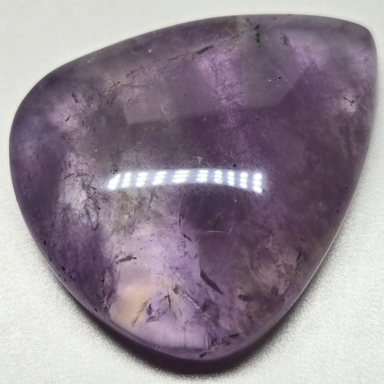 Природний камінь Аметрин кабошон 63 ct огранені для створення прикрас кулон з аметрином, фото 1