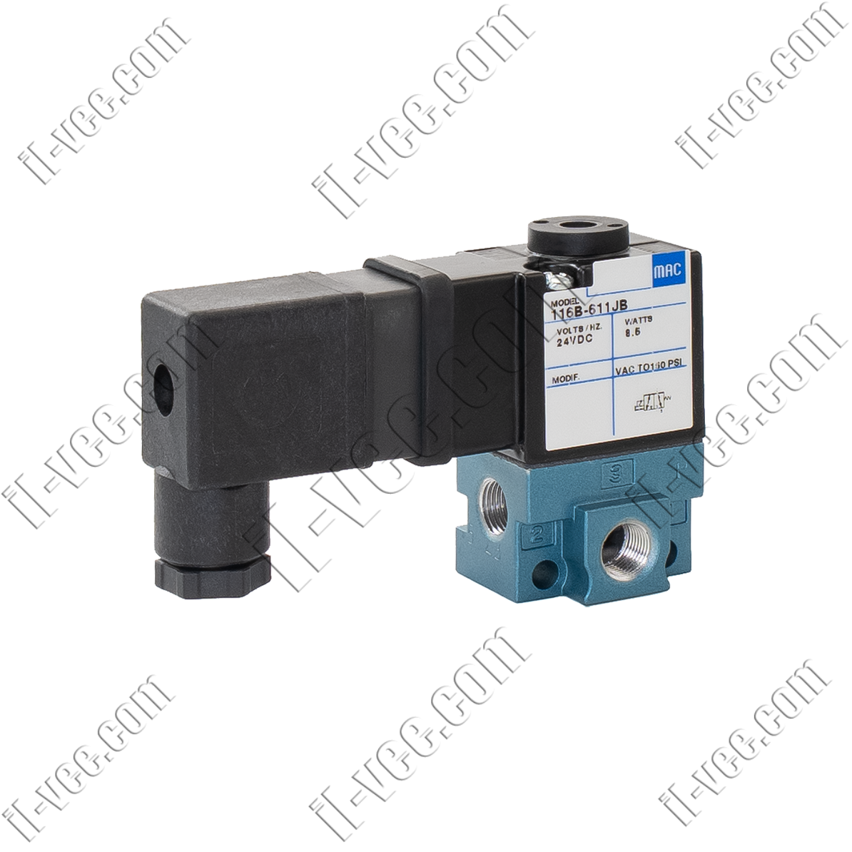 Пневморозподільник MAC 116B-611JB, 24VDC 8.5 W, фото 1