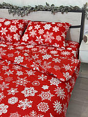 Новорічний комплект постільної білизни Півтораспальний, фото 5