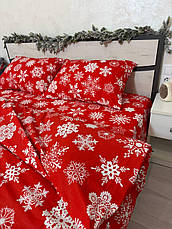 Новорічний комплект постільної білизни Півтораспальний, фото 4