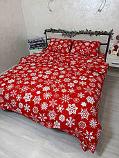 Новорічний комплект постільної білизни Півтораспальний, фото 3