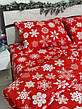 Новорічний комплект постільної білизни Півтораспальний, фото 8