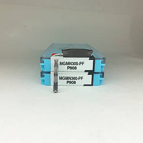 MGMN300-PF P908 PROSPECT (Сталь, Нержавіюча сталь, Чавун) Твердосплавна пластина, фото 1