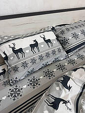Новорічний комплект постільної білизни Півтораспальний, фото 2