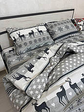 Новорічний комплект постільної білизни Півтораспальний, фото 3