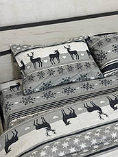 Новорічний комплект постільної білизни Півтораспальний, фото 4