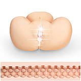 Реалістичний мастурбатор торс вагіна та анус Feel Me Bare Spread Pussy&Ass Masturbator, фото 2