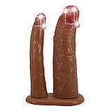 Реалістичний порожнистий страпон для чоловіків Pretty Love Harness Briefs Strap On Kearen, фото 6