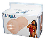 Реалістичний мастурбатор з кібершкіри у формі вагіни Atena Vagina Masturbator, фото 5
