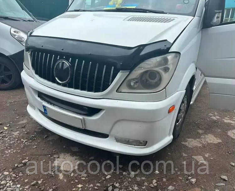 Решітка радіатора стиль GT для Mercedes Sprinter 906 2006-2013 р.в. дорестайлінг, фото 1