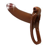 Реалістичний порожнистий страпон з 10 режимами вібрації Pretty Love Harness Briefs Strap On Bradden, фото 5