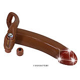 Реалістичний порожнистий страпон з 10 режимами вібрації Pretty Love Harness Briefs Strap On Bradden, фото 7