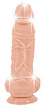 Реалістичний гігантський фалоімітатор з присоскою Realistixxx Giant XXL — величезний дилдо для максимальної насолоди 💥, фото 2