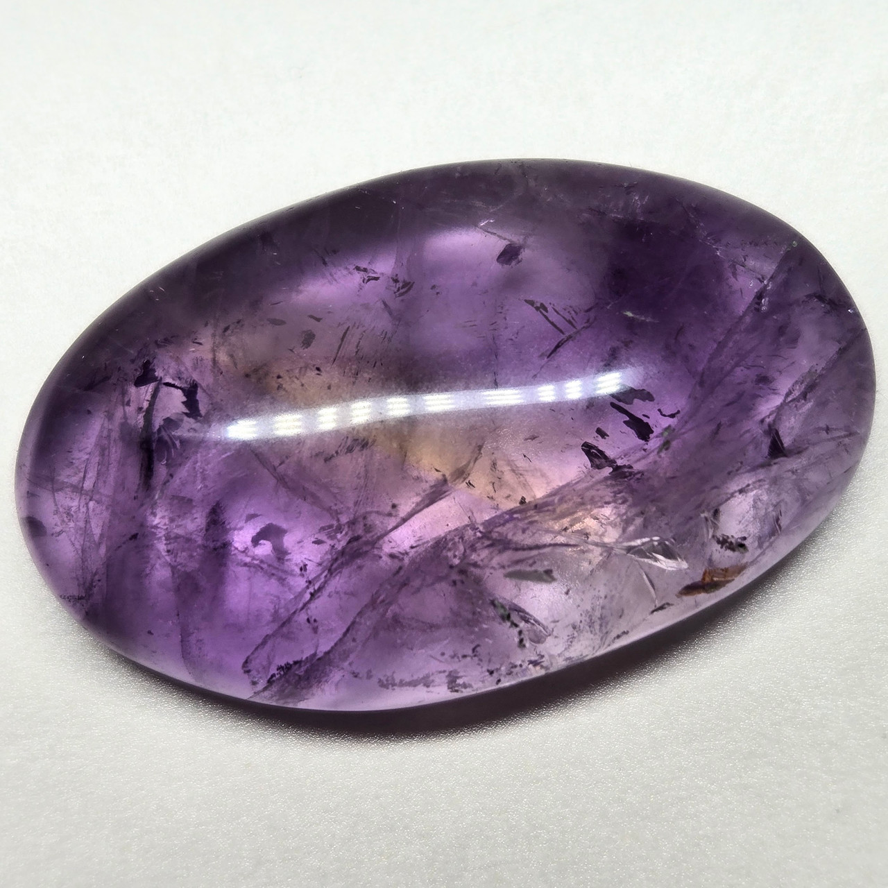 Аметрин кабошон 63 ct  для виготовлення прикрас, фото 1