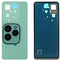 Задня кришка Infinix Hot 40 X6836 (зелена оригінал Китай зі склом камери)