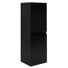 Пенал "DANA" 35, чорний матовий для ванної кімнати