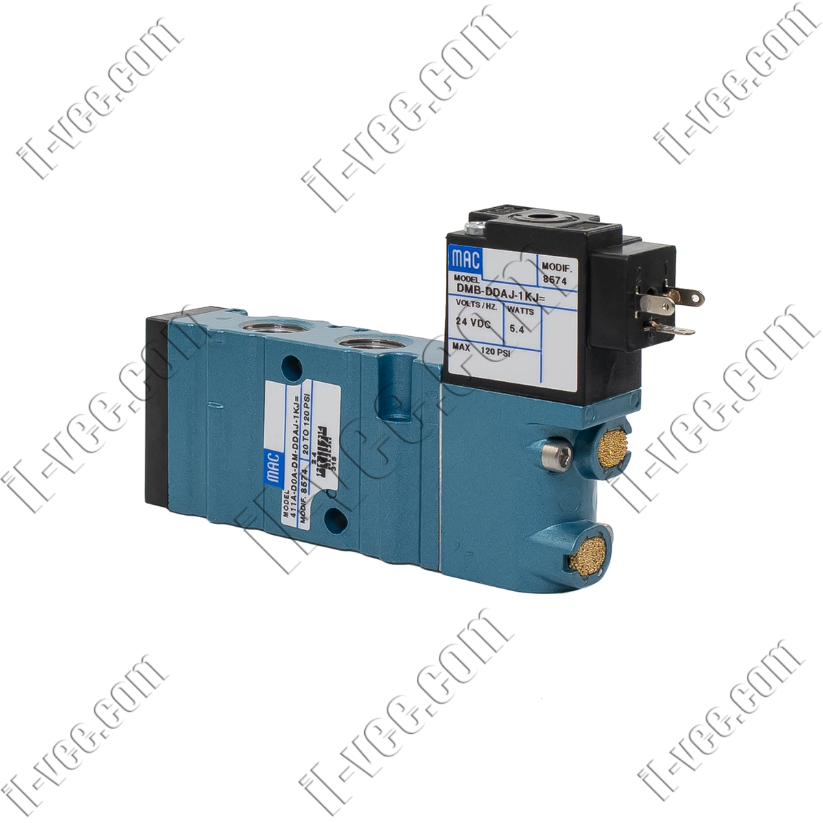 Електромагнітний клапан MAC 411A-D0A-DM-DDAJ-1KJ, 24VDC 12.7W, фото 1