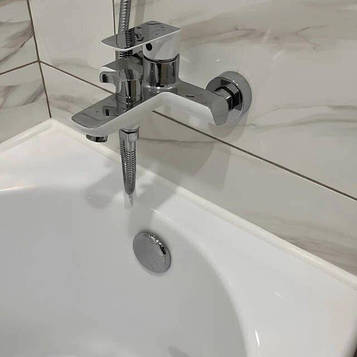 Акриловий плінтус, бортик, бордюр для ванни 900х12х12 мм Код/Артикул