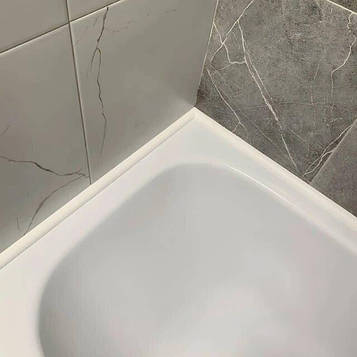 Акриловий плінтус, бортик, бордюр для ванни 1000х12х12 мм Код/Артикул