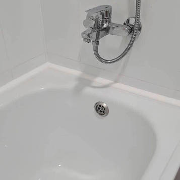 Акриловий плінтус, бортик, бордюр для ванни 900х24х12 мм Код/Артикул