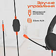 Навушники дротові MEETION HP003 Black/Orange (MT-HP003-A), фото 5