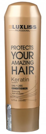 Кондиціонер із кератином LuxLiss Keratin Smoothing Daliy Conditioner 200 мл, фото 1