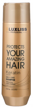 Шампунь з кератином LuxLiss Keratin Smoothing Daily Shampoo 250 мл, фото 1