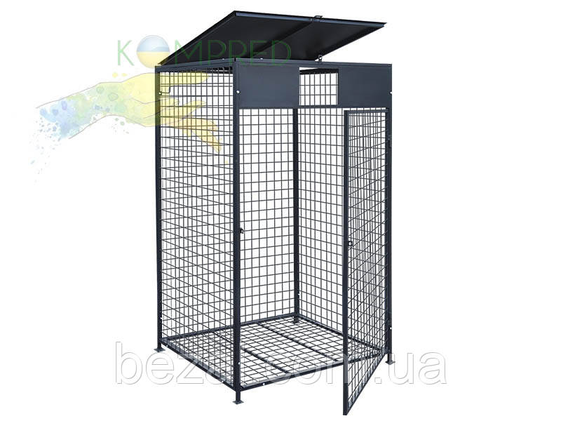 Сітчастий контейнер великий 1000х1000х1700мм Kompred OL825/1, фото 1