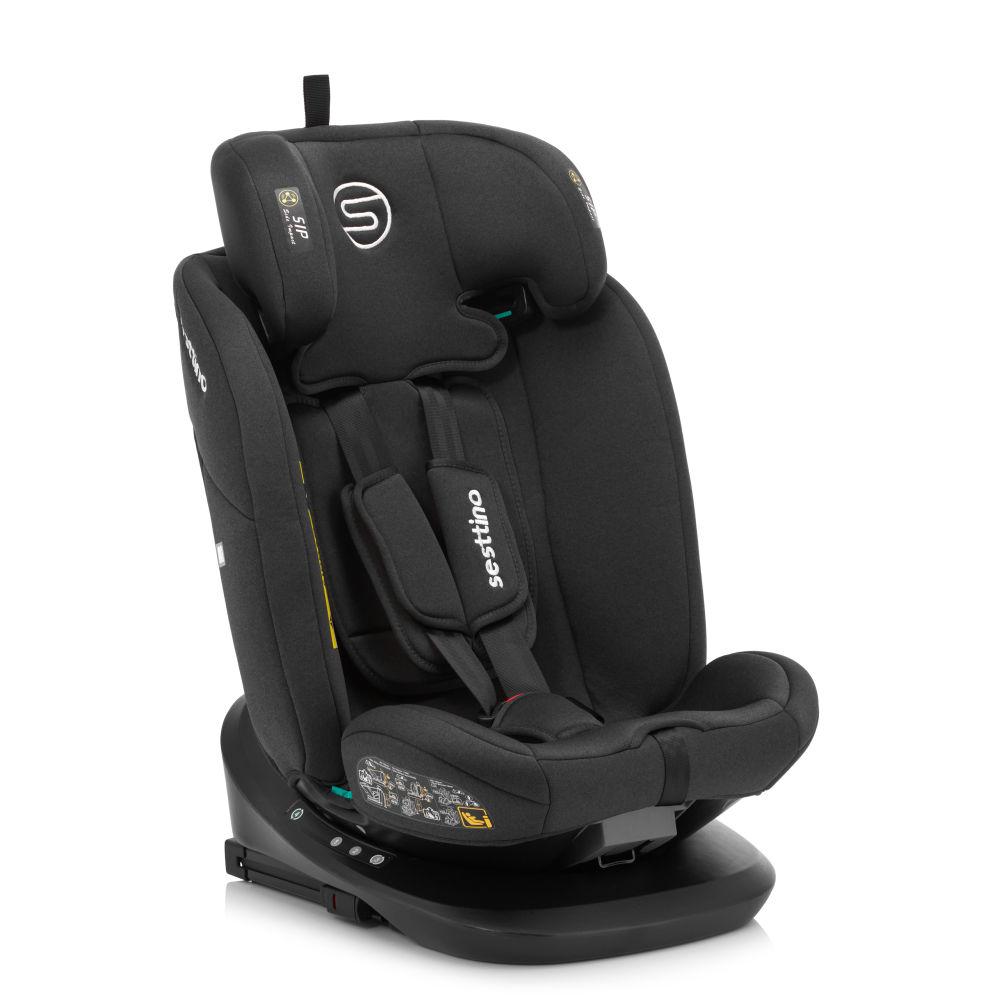 Автокрісло Sesttino Oktagon Pro Isofix 0-36kg Black, фото 1