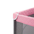 Дитяче ліжко-манеж Sesttino Lia plus Pink, фото 9