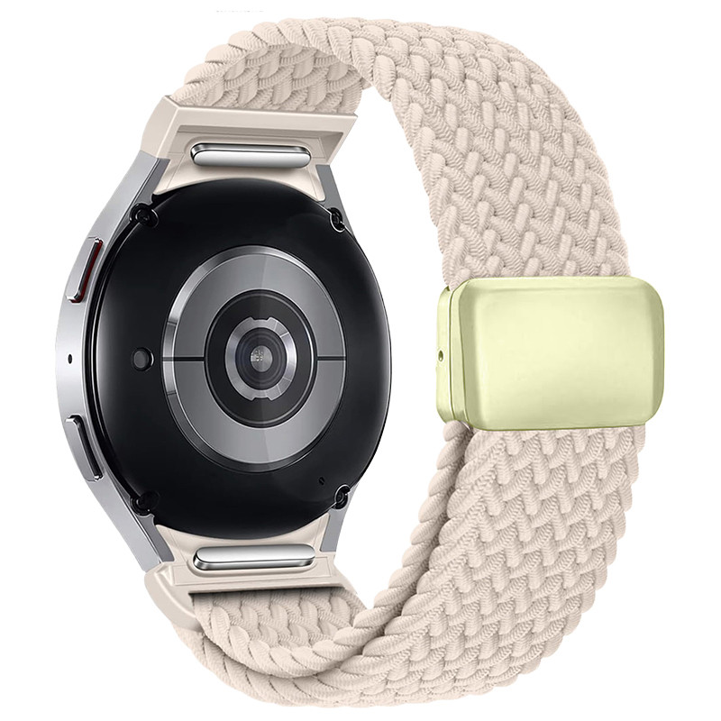 Ремінець Nylon ArmorStandart Braided Solo Loop для Samsung Watch 7 / FE / 6 / 6 Classic / 5 / 5 Pro / 4 / 4 Classic Starlight