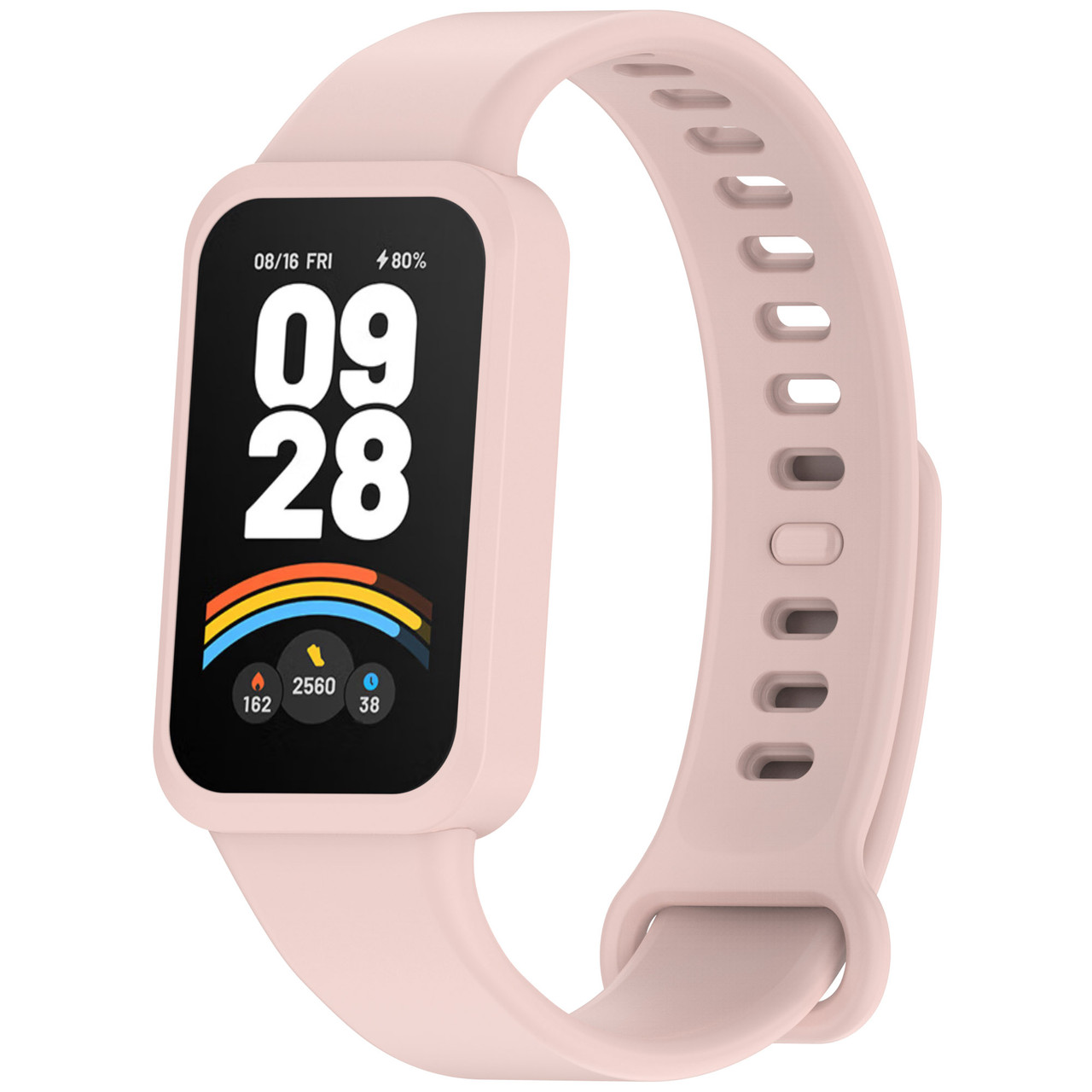 Ремінець TPU ArmorStandart для Xiaomi Smart Band 9 Active / Redmi Smart Band 3 Pale Pink (ARM85585)