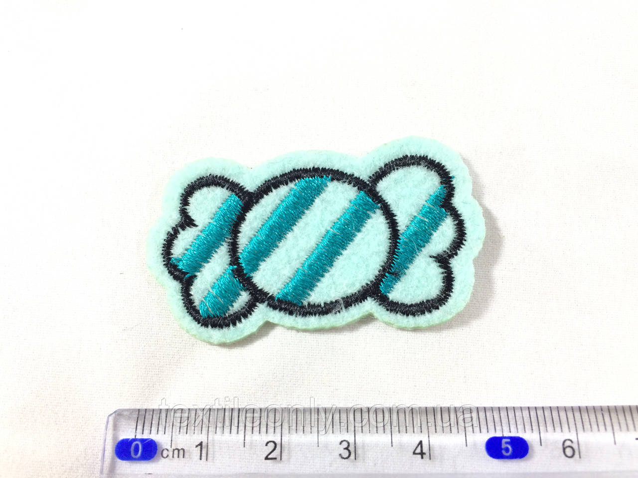 Нашивка цукерки 48х29 мм