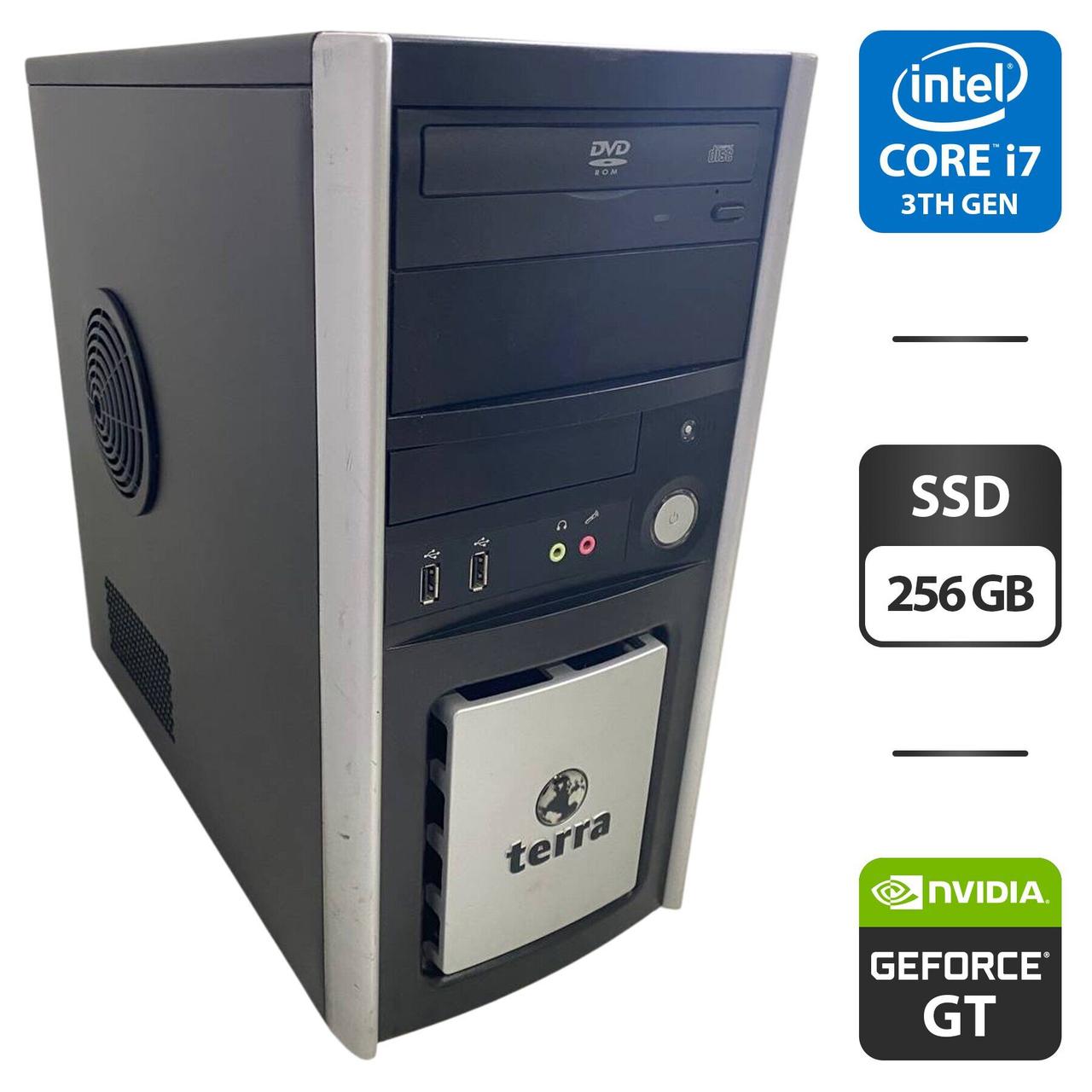 Комп'ютер NoName MT/ Core i7-3770/ 16 GB RAM/ 256 GB SSD/ GeForce GT 610 2GB
