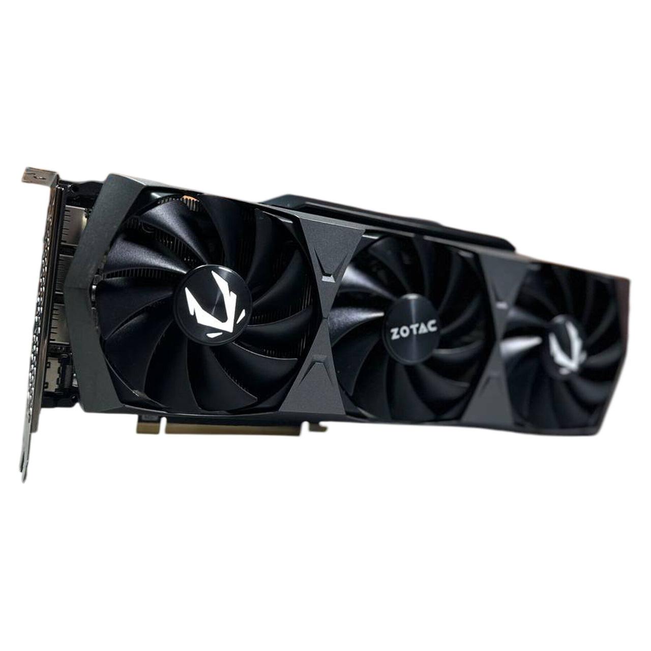 Дискретна відеокарта Zotac GeForce RTX 3080 Trinity OC, 10 GB GDDR6X, 320-bit / 1x HDMI, 3x DisplayPort / (ZT-A30800J-10P)