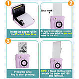 Термопапір для дитячих фотоапаратів миттєвого друку 57мм (Білий), фото 2