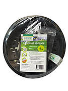 Садовий бордюр "Універсальний" MAX 6м ( +15 кілків) чорний