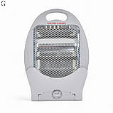 Кварцовий інфрачервоний обігрівач  (400/800 Вт, 2 режими), фото 4