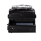 Газовий обігрівач 1,3 кВт з керамічним нагрівачем та п'єзопідпалом, портативний, для кемпінгу та туризму, фото 3