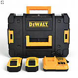 Набір інструментів DeWalt XR 36V 2в1 (шурупокрут + гайковерт, 2 аккумулятори, кейс), фото 2
