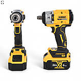 Набір інструментів DeWalt XR 36V 2в1 (шурупокрут + гайковерт, 2 аккумулятори, кейс), фото 7