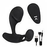 Масажер простати, стимулятор промежини Aquen Prostate 10 режимів вібрації USB зарядка, фото 2