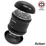 Вібруючий мастурбатор, вібромастурбатор Thor Double Sided з подвійним отвором та USB зарядкою, фото 2