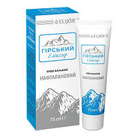 Крем -бальзам Гірський еліксир нафталановий проти рожевого лишаю і псоріазу75 мл Elixir