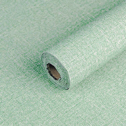 Самоклеючі шпалери 2800х500х1,5мм Зелений з білим YM-11 (D) SW-00002019, фото 1