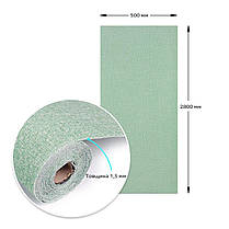 Самоклеючі шпалери 2800х500х1,5мм Зелений з білим YM-11 (D) SW-00002019, фото 3